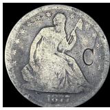 1877-S Silver Seated Liberty Half Dollar HIGH  GR