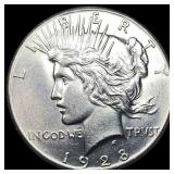 1928 Silver Peace Dollar UNCIRCULATED