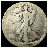 1921-S Silver Walking Liberty Half Dollar  NICELY