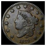 1829 Coronet Head Large Cent LIGHTLY  CIRCULATED