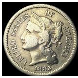 1882 Nickel Three-Cent Piece LIGHTLY CIRCULATED