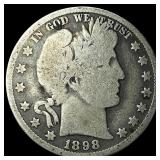 1898-O Silver Barber Half Dollar NICELY  CIRCULAT