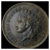 1865 Indian Head Cent CLOSELY UNCIRCULATED