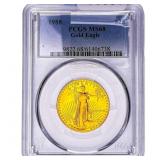 1988 1/2oz $25 Gold Eagle PCGS MS68