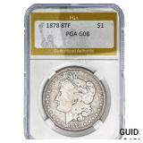 1878 8TF Morgan Silver Dollar PGA G08