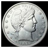 1894-S Silver Half Dollar UNCIRCULATED