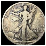 1920-S Silver Half Dollar NICELY CIRCULATED