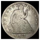 1877 Seated Liberty Half Dollar NICELY CIRCULATED