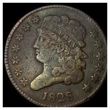 1828 Classic Head Half Cent ABOUT UNCIRCULATED