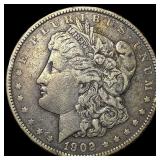 1902 Morgan Silver Dollar NEARLY UNCIRCULATED