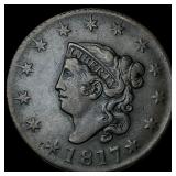 1817 Large Cent NEARLY UNCIRCULATED