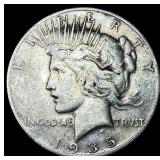 1935 Silver Peace Dollar NEARLY UNCIRCULATED