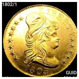 1802/1 $5 Gold Half Eagle UNCIRCULATED