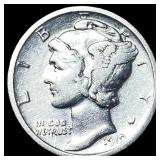 1919-D Silver Mercury Dime LIGHTLY CIRCULATED