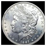 1887-S Silver Morgan Dollar UNCIRCULATED