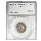 1914/3-S Buffalo Nickel SEGS XF40
