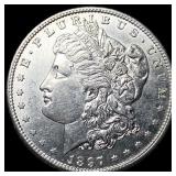 1897-S Silver Morgan Dollar CLOSELY UNCIRCULATED