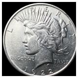 1922 Silver Peace Dollar UNCIRCULATED
