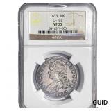 1833 Capped Bust Half Dollar NGC VF35