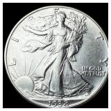 1938-D Silver Half Dollar CLOSELY UNCIRCULATED