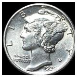 1920-S Silver Mercury Dime GEM BU