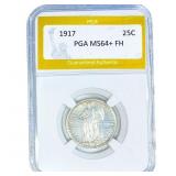 1834 Capped Bust Dime PGA AU58