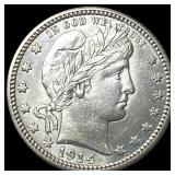 1914 Barber Silver Quarter UNCIRCULATED