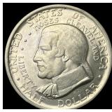 1936-D Silver Cleveland Centennial Half Dollar GEM