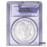 1888-O Morgan Silver Dollar PCGS XF45 Dbl Die Obv