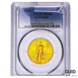 1988 1/2oz $25 Gold Eagle PCGS MS68