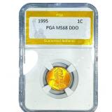 1995 Lincoln Memorial Cent PGA MS68 DDO