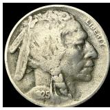 1925-S Buffalo Nickel LIGHTLY CIRCULATED