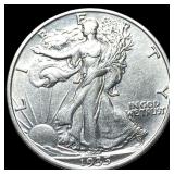 1935-S Silver Walking Liberty Half Dollar CLOSELY