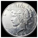 1922-S Silver Peace Dollar UNCIRCULATED