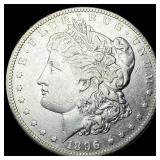 1896-S Silver Morgan Dollar NEARLY  UNCIRCULATED