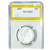 1899 Barber Half Dollar PGA MS62