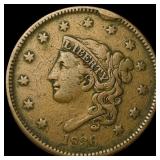 1836 Coronet Head Large Cent HIGH GRADE