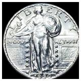 1930-S Silver Standing Liberty Quarter CLOSELY UNC