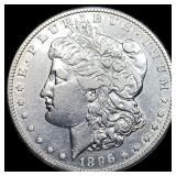 1896-S Silver Morgan Dollar NEARLY UNCIRCULATED