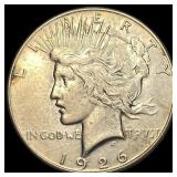 1926-S Silver Peace Dollar CLOSELY UNCIRCULATED