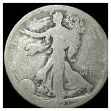 Walking Liberty Half Dollar 1917. NICELY CIRCULATE