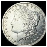 1891-O Silver Morgan Dollar CLOSELY  UNCIRCULATED