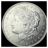 1921 Silver Morgan Dollar CHOICE BU