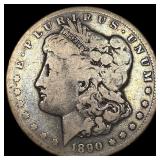 1890-CC Silver Morgan Dollar LIGHTLY CIRCULATED
