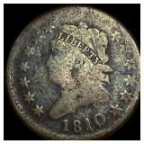 1810 Classic Head Large Cent NICELY CIRCULATED