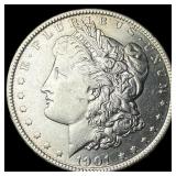 1901 Morgan Silver Dollar CLOSELY  UNCIRCULATED