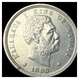 1883 Hawaii Silver One Dime UNCIRCULATED