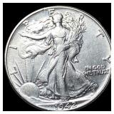 1942 Walking Liberty Half Dollar NEARLY UNCIRCULAT