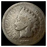 1872 Indian Head Cent NICELY CIRCULATED