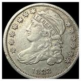 1833 Capped Bust Dime NEARLY UNCIRCULATED